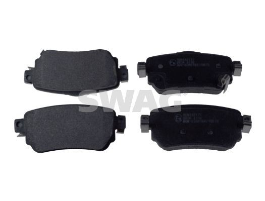 D1965-9190 SWAG Rear Axle, with acoustic wear warning Width: 44,9, 47mm, Thickness 1: 15mm Brake pads 33 10 2623 buy