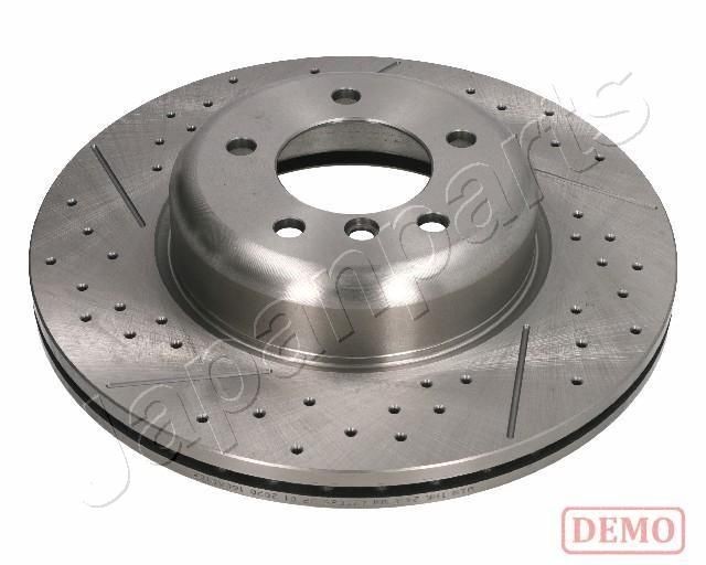 DI-0145C JAPANPARTS Brake rotors BMW Front Axle Left, 385x36,0mm, internally vented, Painted