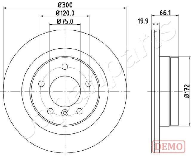 JAPANPARTS DP-0101C Brake disc BMW experience and price