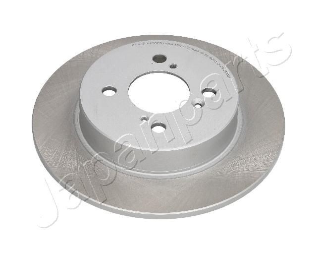 JAPANPARTS DP-801C Brake disc Rear Axle, 259x9mm, 4x62, solid, Painted