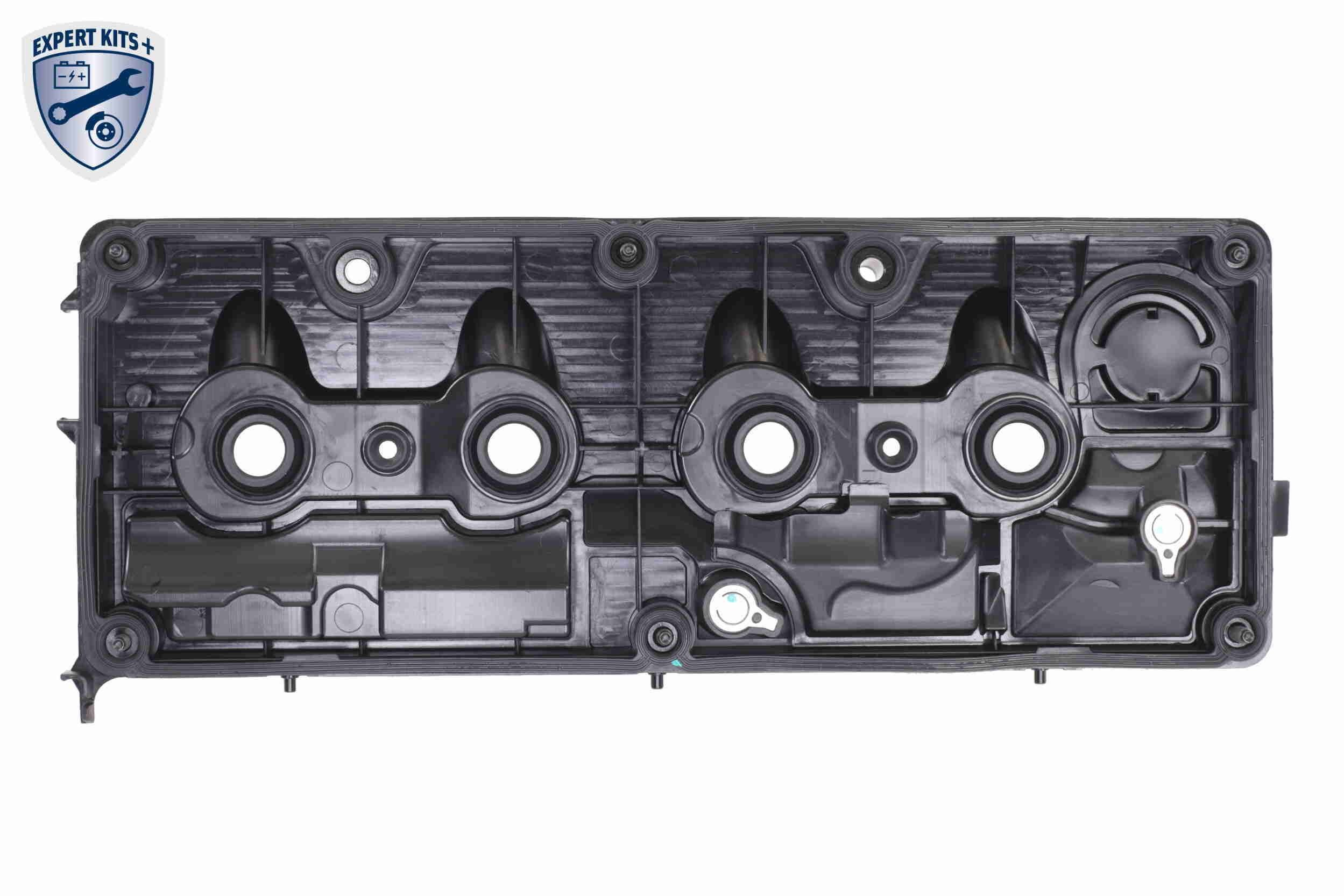 VAICO V10-6511 Rocker cover with valve cover gasket, with bolts/screws, with breather valve