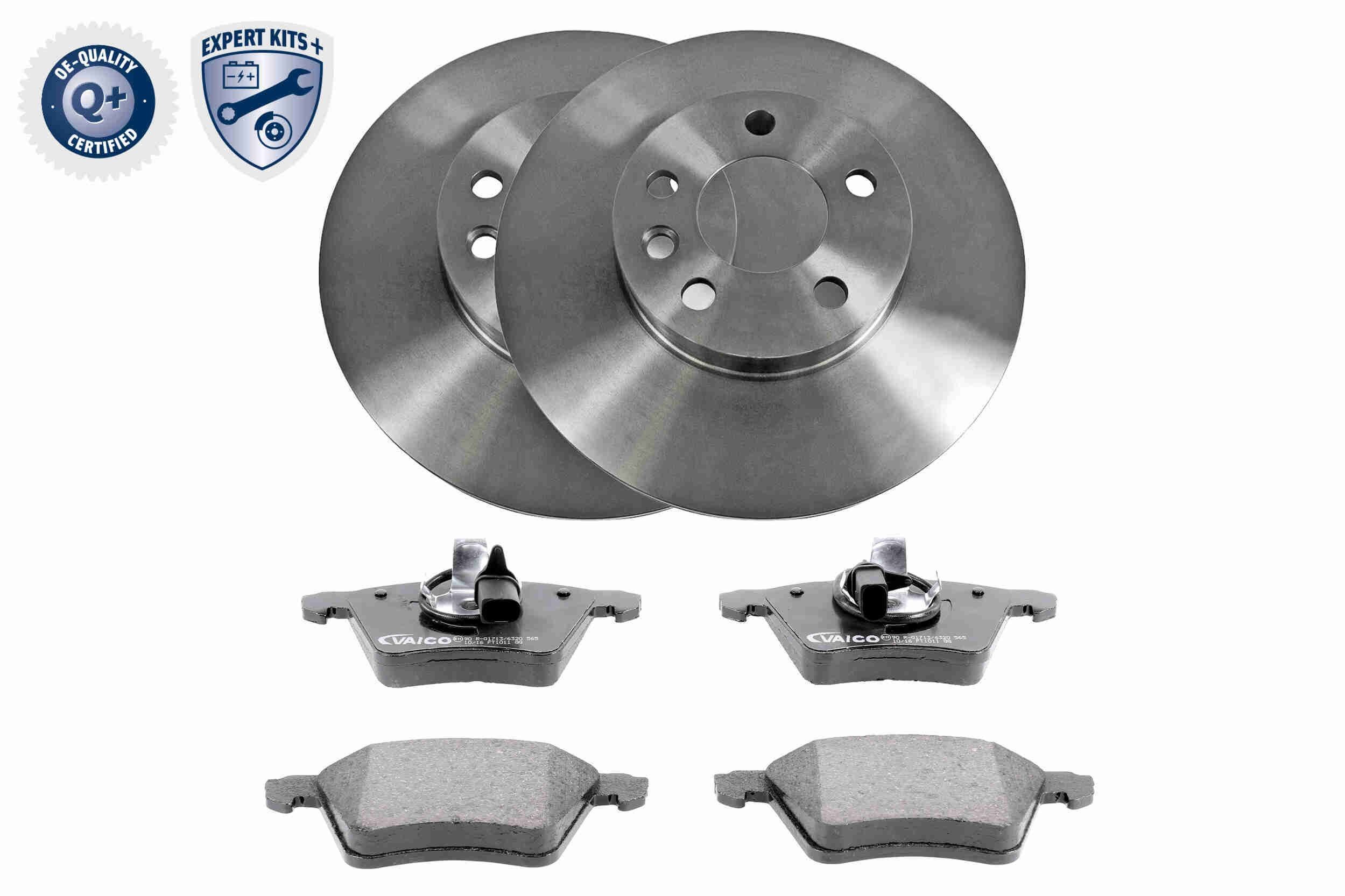 Volkswagen TRANSPORTER Brake pads and rotors 16630623 VAICO V10-6752 online buy