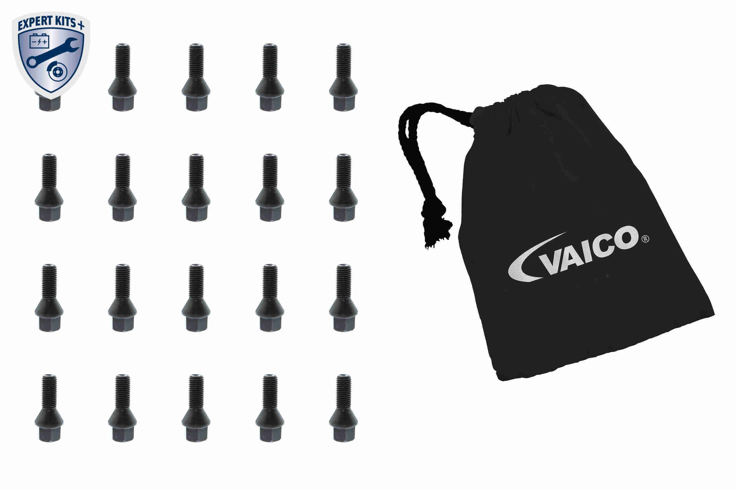 V20-2002-20 VAICO Wheel stud RENAULT M12 x 1,5 mm, Conical Seat F, 26 mm, 8,8, SW17, Male Hex