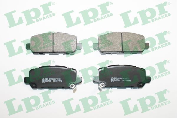 Great value for money - LPR Brake pad set 05P1942