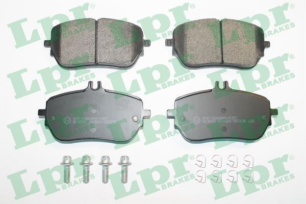 LPR with bolts/screws Height 1: 72,2mm, Height 2: 62,8mm, Width: 134mm, Thickness: 19mm Brake pads 05P2136 buy