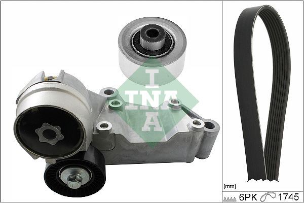 INA 529048910 Tensioner pulley 1 473 384