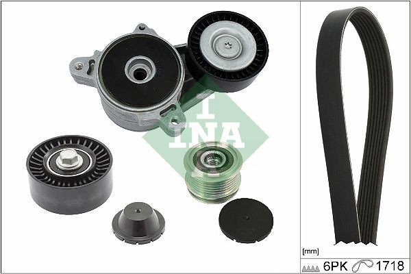 INA 529051520 Tensioner pulley 1345A013