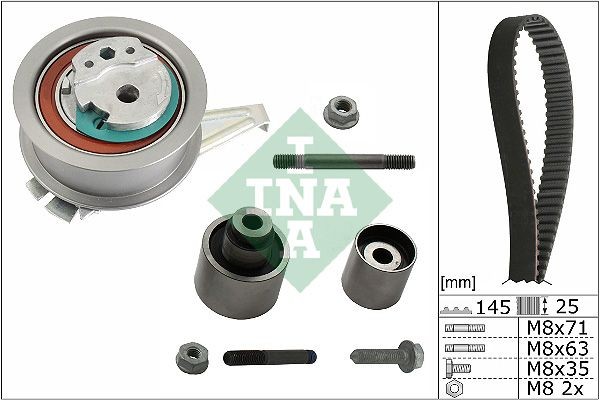 Volkswagen TIGUAN Cambelt kit 16633307 INA 530 0759 10 online buy