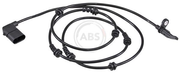 A.B.S. 31994 ABS sensor Active sensor, 1450mm, 1535mm, 39mm, black