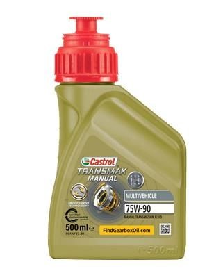 CASTROL TRANSMAX, MANUAL, MULTIVEHICLE 75W-90, Synthetic Oil, Capacity: 0,5l MB 235.72, Ford WSD-M2C200-C Transmission oil 15D815 buy