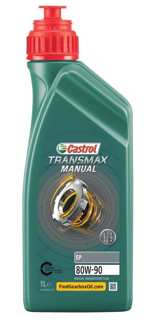 CASTROL Transmax, Manual EP 15DDEC Transmission fluid 80W, Mineral Oil, Capacity: 1l