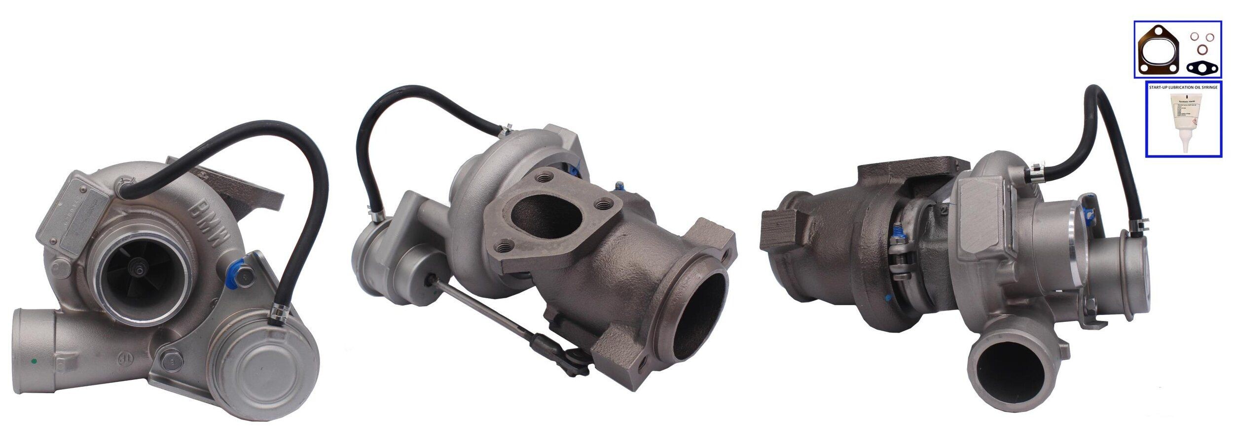 ELSTOCK Exhaust Turbocharger, Pneumatically controlled actuator, with gaskets/seals Turbo 91-0737 buy