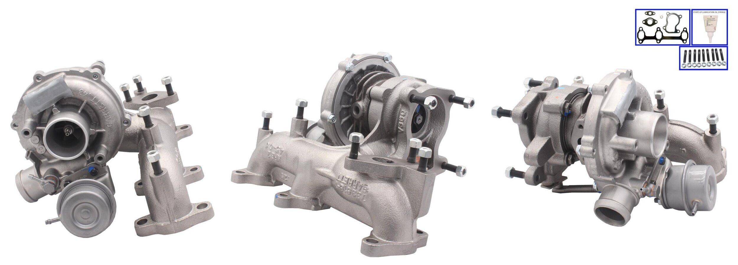 ELSTOCK Exhaust Turbocharger, Pneumatically controlled actuator, with gaskets/seals Turbo 91-1763 buy