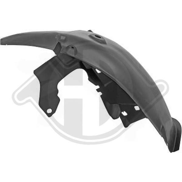 Renault Panelling, mudguard DIEDERICHS 4465008 at a good price