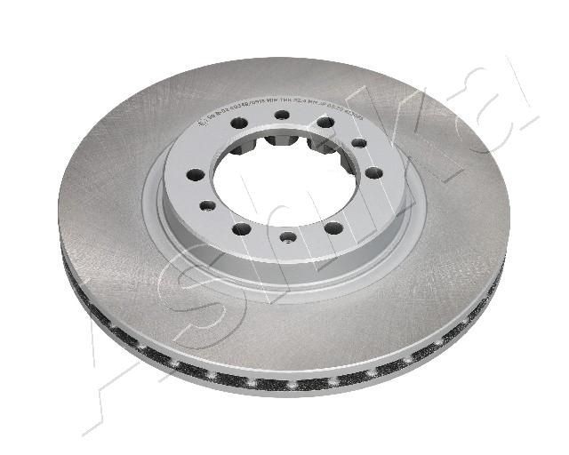 ASHIKA 60-05-599C Brake disc Front Axle, 275,8x24mm, 6x87, Vented, Painted