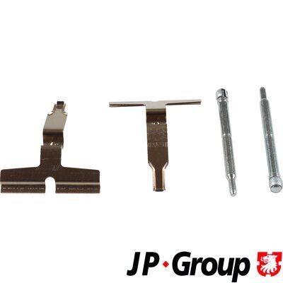 JP GROUP 1364003310 Brake pad fitting kit W210 E 240 2.4 170 hp Petrol 1998 price