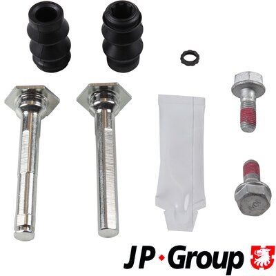 1564005110 JP GROUP Gasket set brake caliper NISSAN Front Axle Left, Front Axle Right, with bolts/screws
