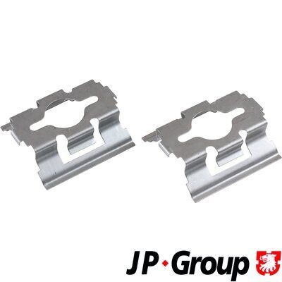 JP GROUP 3364003310 Rear brake pad fitting kit IVECO Daily III Box Body / Estate 35 S 11 V,35 C 11 V 106 hp Diesel 2005