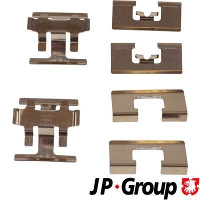 Original JP GROUP Brake pad accessory kit 3464002410 for HONDA CRX