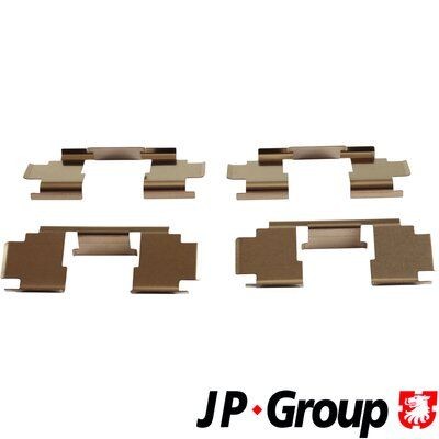 Great value for money - JP GROUP Accessory Kit, disc brake pads 3464003010