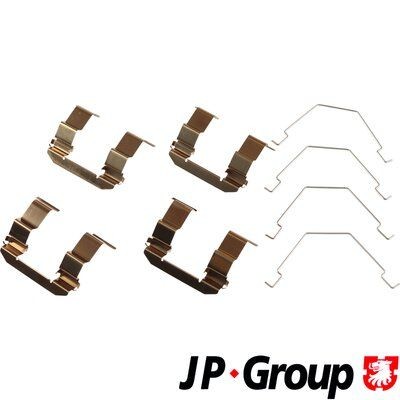 Ford USA Accessory Kit, disc brake pads JP GROUP 3864002810 at a good price