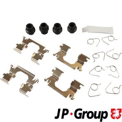 Great value for money - JP GROUP Accessory Kit, disc brake pads 4064002310