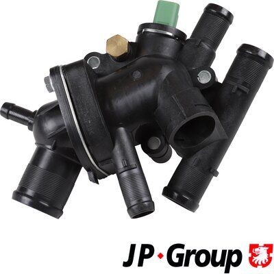 4314500300 JP GROUP Coolant thermostat KIA with seal, with thermostat