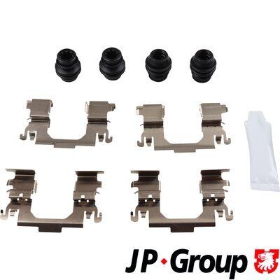 Great value for money - JP GROUP Accessory Kit, disc brake pads 4364002810