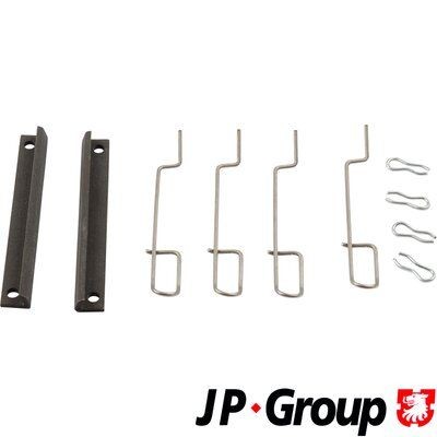 Original JP GROUP Accessory kit, disc brake pads 4364003110 for RENAULT 18
