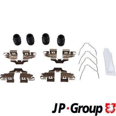 JP GROUP 4864002710 Brake pad fitting kit RENAULT Clio IV Van 0.9 TCe 90 LPG 90 hp Petrol/Liquified Petroleum Gas (LPG) 2022 price