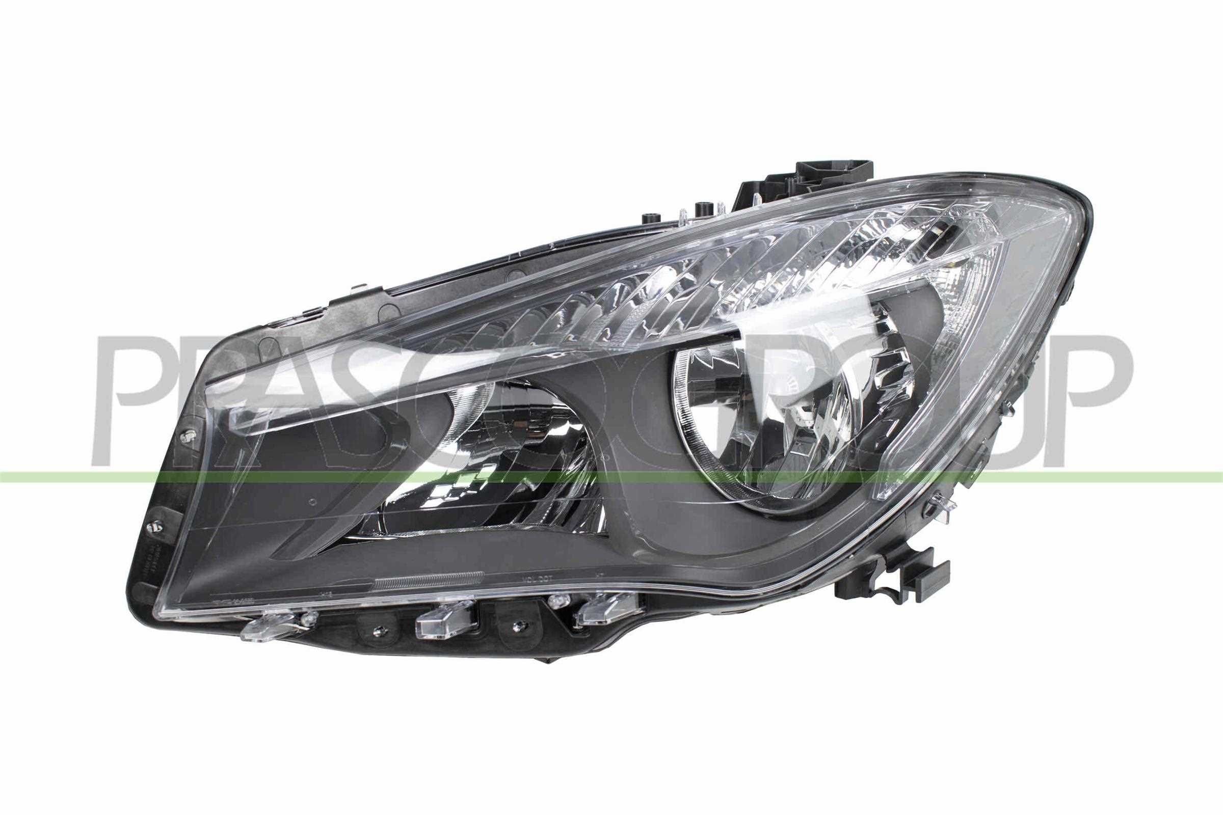 PRASCO Left, H15, H7, black, with motor for headlamp levelling Front lights ME3504914 buy