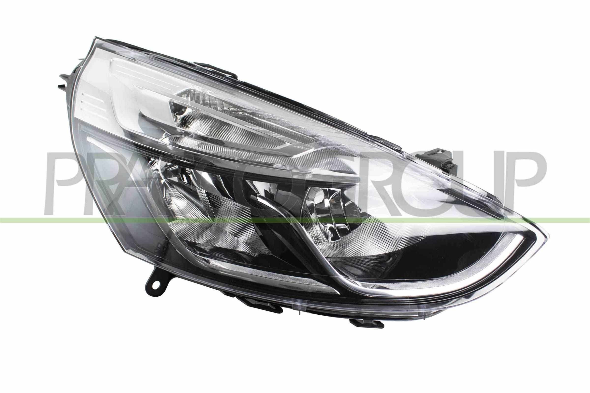 PRASCO RN3304903 Headlight Right, H7/H1, with motor for headlamp levelling