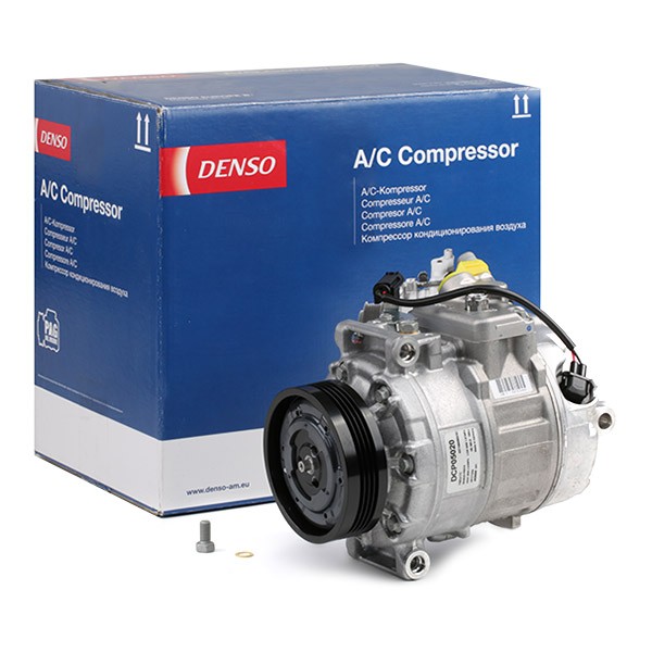 Gedeeltelijk geluid temperament DCP05020 DENSO Compressor, air conditioning 7SEU17C, PAG 46, R 134a ▷  AUTODOC price and review