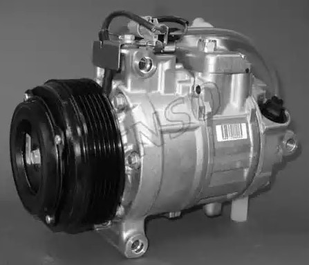 DENSO DCP05050 Air conditioning compressor 6SBU14C, 12V, PAG 46, R 134a, with magnetic clutch