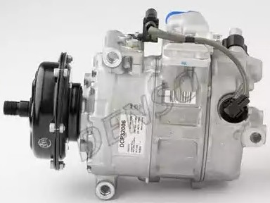 Buy Air conditioning compressor DENSO DCP32006 - Air conditioning parts VW TRANSPORTER online