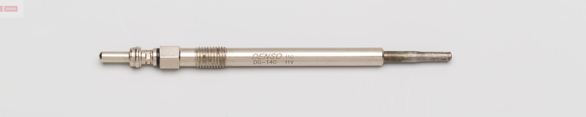 DG-140 DENSO Glow plug VOLVO 11V M8x1.0, Metal glow plug, 126 mm, 8 Nm