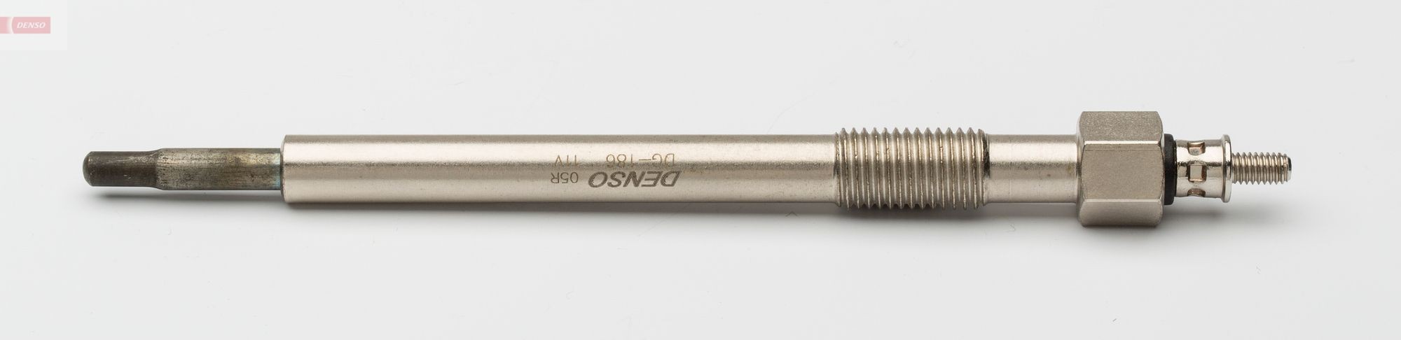 DENSO DG-186 Glow plug 11V M10x1.25, 144 mm, 10 Nm