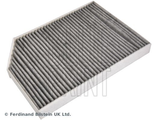 BLUE PRINT ADBP250027 Pollen filter with antibacterial action, Activated Carbon Filter, 317 mm x 225 mm x 32 mm