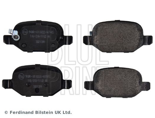 25652 BLUE PRINT Rear Axle, with acoustic wear warning Width: 44mm, Thickness 1: 17mm Brake pads ADBP420052 buy