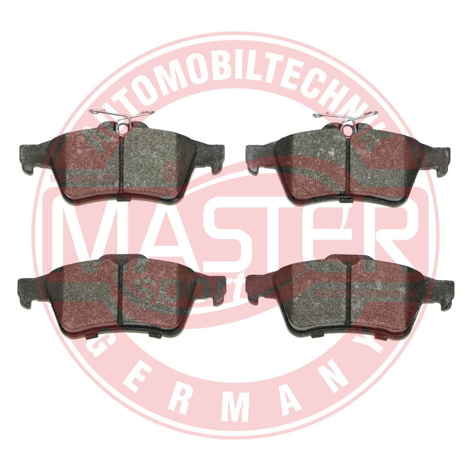 236072512 MASTER-SPORT 13046072512NSETMS Disc pads Renault Laguna 3 Coupe 1.5 dCi 110 hp Diesel 2012 price
