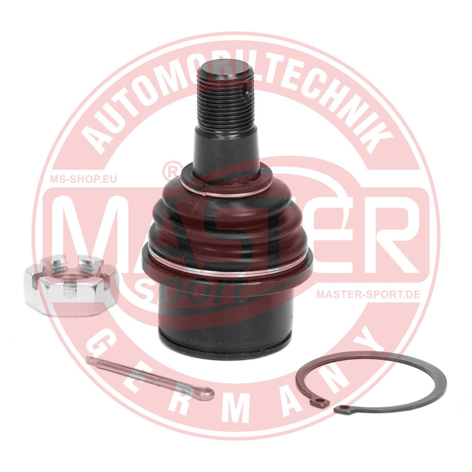 MASTER-SPORT Front Axle, Lower, with accessories, 21,6mm, M20 x 1,5mm Cone Size: 21,6mm Suspension ball joint 41716B-SET-MS buy