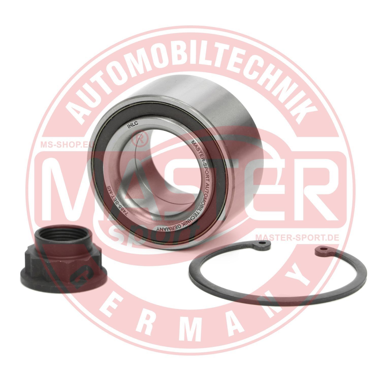 7485-SET-MS MASTER-SPORT Wheel bearings TOYOTA with integrated magnetic sensor ring, 69 mm