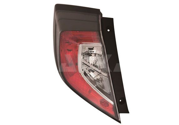 2225945 ALKAR Tail lights HONDA Left, Outer section, LED, W21W, WY21W, without bulb holder
