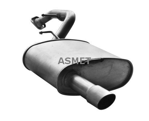 ASMET 11.051 Exhaust silencer Mazda 5 cr19