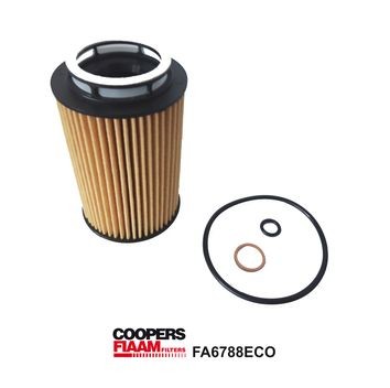 COOPERSFIAAM FILTERS Filter Insert Inner Diameter: 28mm, Ø: 75mm, Height: 122mm Oil filters FA6788ECO buy