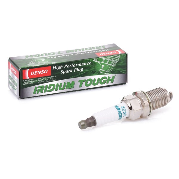 DENSO Iridium Tough VK22 Zündkerzen CNG/LPGM14 x 1,25, Schlüsselweite: 16 mm, 16
