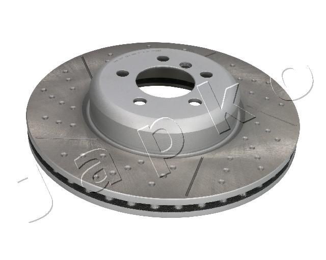 JAPKO Front Axle, 370x30mm, 5, perforated/vented, Painted Ø: 370mm, Num. of holes: 5, Brake Disc Thickness: 30mm Brake rotor 600133C buy