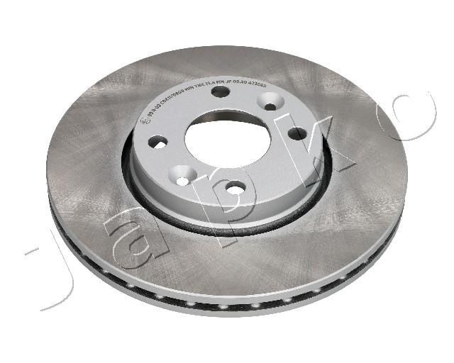 JAPKO Front Axle, 259,6x22mm, 4x61, Vented, Painted Ø: 259,6mm, Brake Disc Thickness: 22mm Brake rotor 60013C buy
