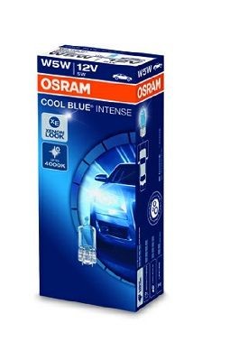 W5W OSRAM COOL BLUE INTENSE blau 12V 5W, W5W, W2,1x9,5d Glühlampe, Blinkleuchte 2825HCBI günstig kaufen