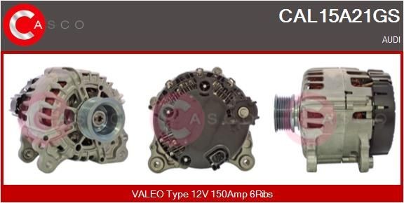 Original CASCO Generator CAL15A21GS for AUDI Q5